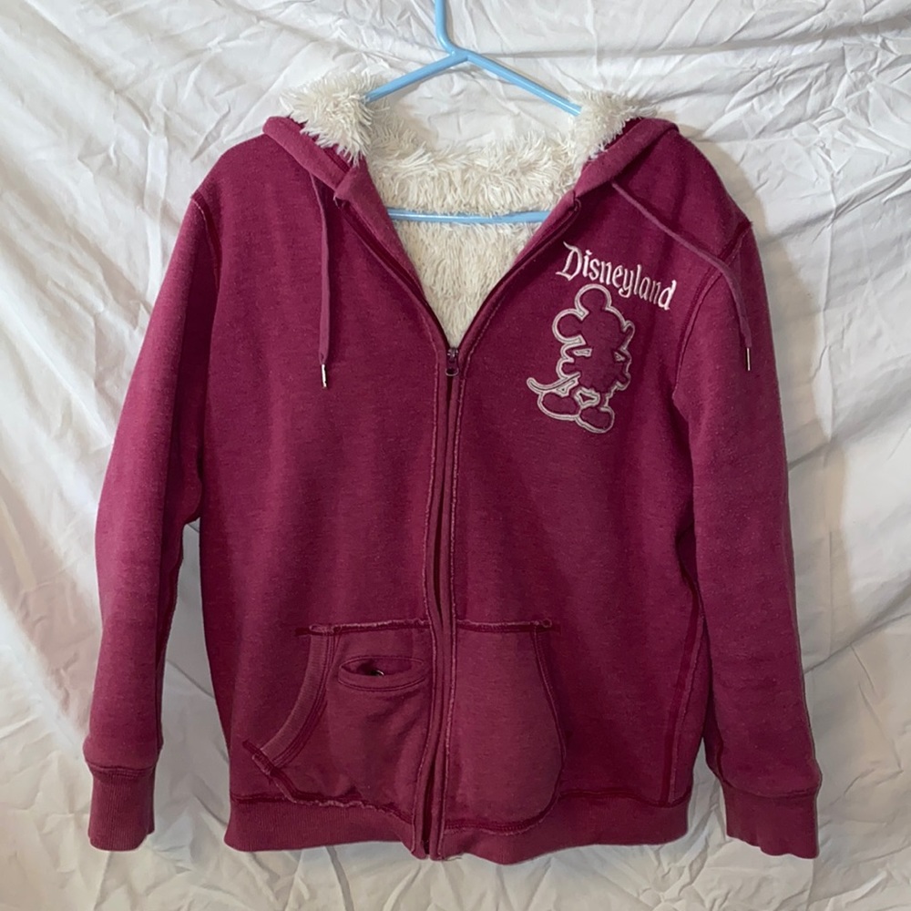 Dark Magenta Disneyland Sweatshirt